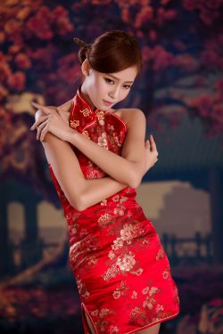 台灣mm131美女Winnie小雪《古典紅色旗袍》